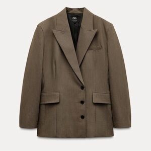 Zara Women's Tan Blazer